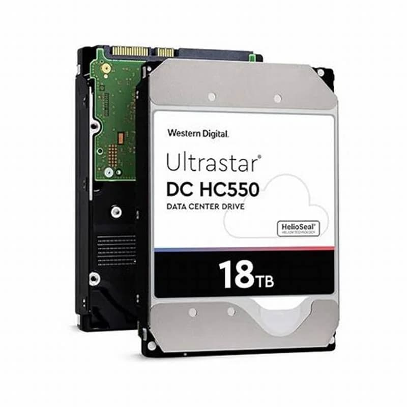 Western Digital 18TB HDD 7.2K 3.5 SAS 12G (WUH721818AL5204)