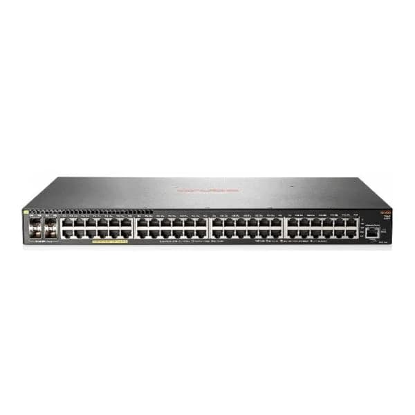 Switch Aruba 2930F 48GPoE+4SFP 740W управляемый L2/L3, VSF stacking (JL557A)