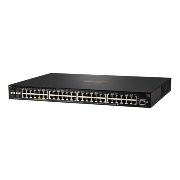 Switch Aruba 2930F 48GPoE+4SFP+740W управляемый L2/L3, VSF stacking (JL558A)
