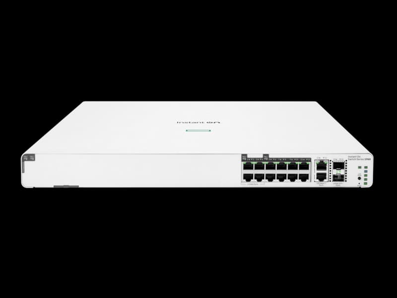 Switch Aruba IOn 1960 8G 4p2.5 2XT 2XF PoE 480W Class 6 Smart/с облачным управлением L2/L3, Stacking (S0F35A)