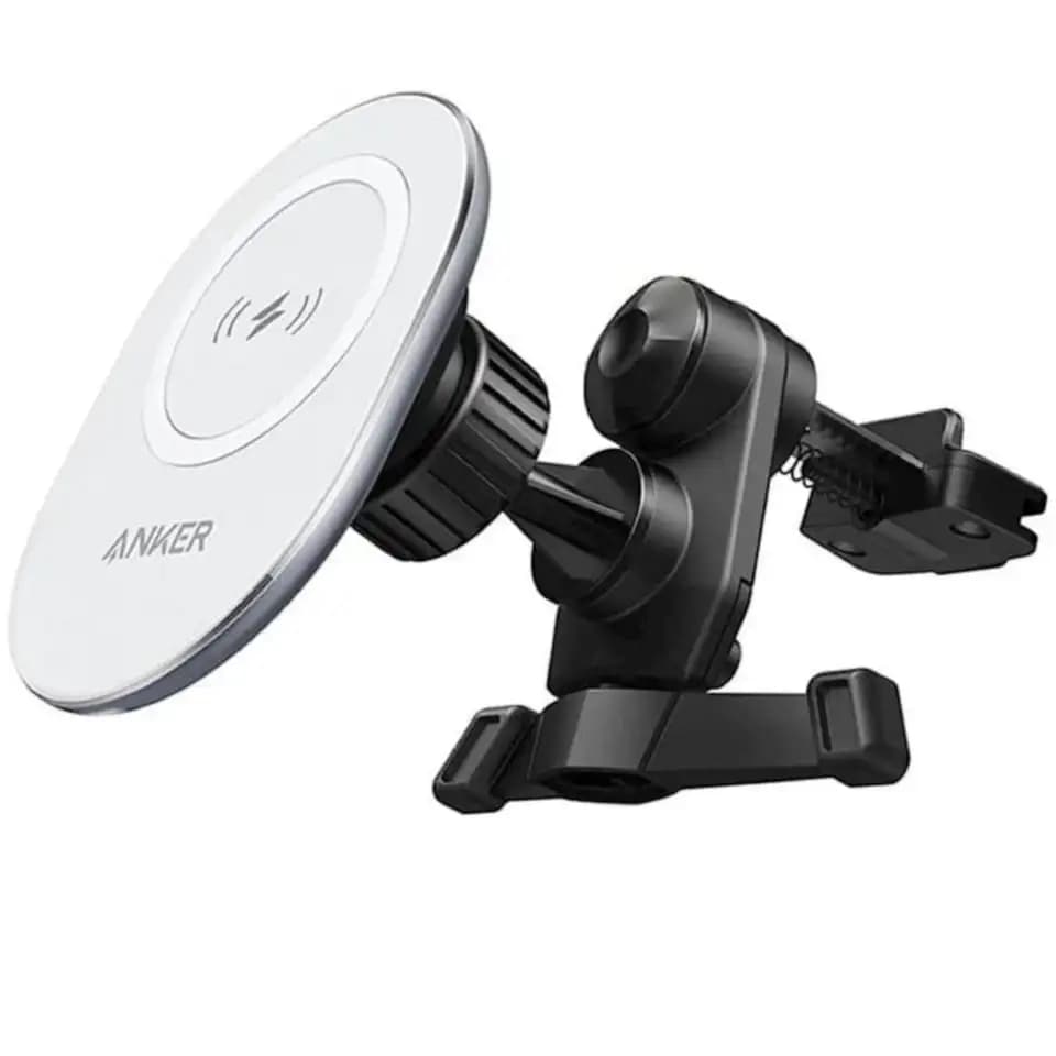 Автомобильный держатель для телефона Anker PowerWave Magnetic Charging Car Mount (A2931HW1)