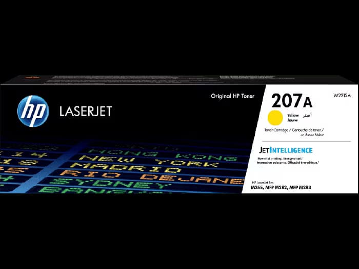 Тонер-картридж HP 207A Yellow LaserJet (W2212A)