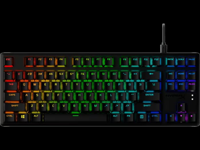 Игровая клавиатура HyperX Alloy Origins Core 65 Mechanical PBT HX Red (639N7AA)