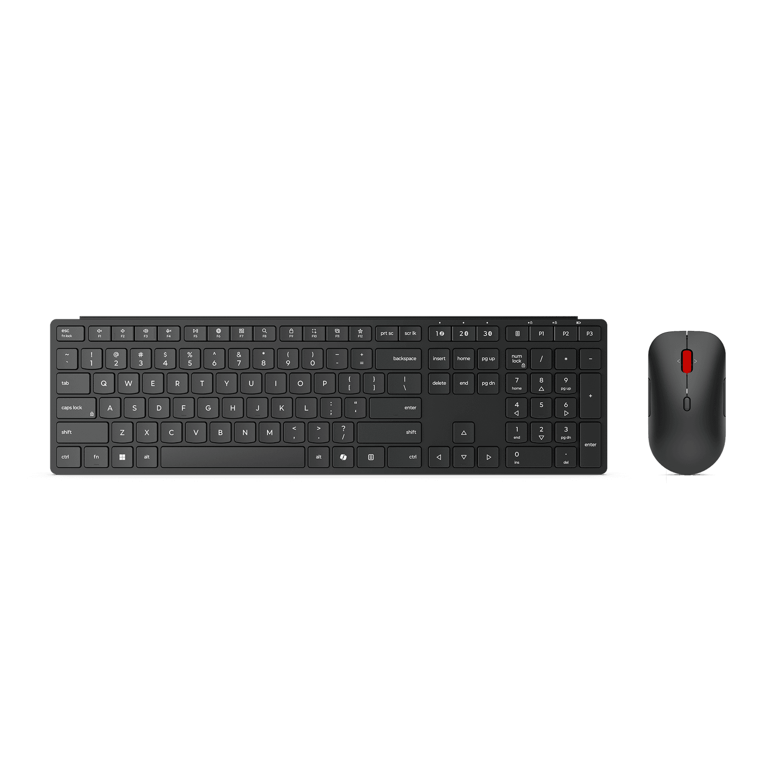 Комплект клавиатура и мышь Lenovo Wireless Multi-Mode Pro 6000 (4X31S04838)