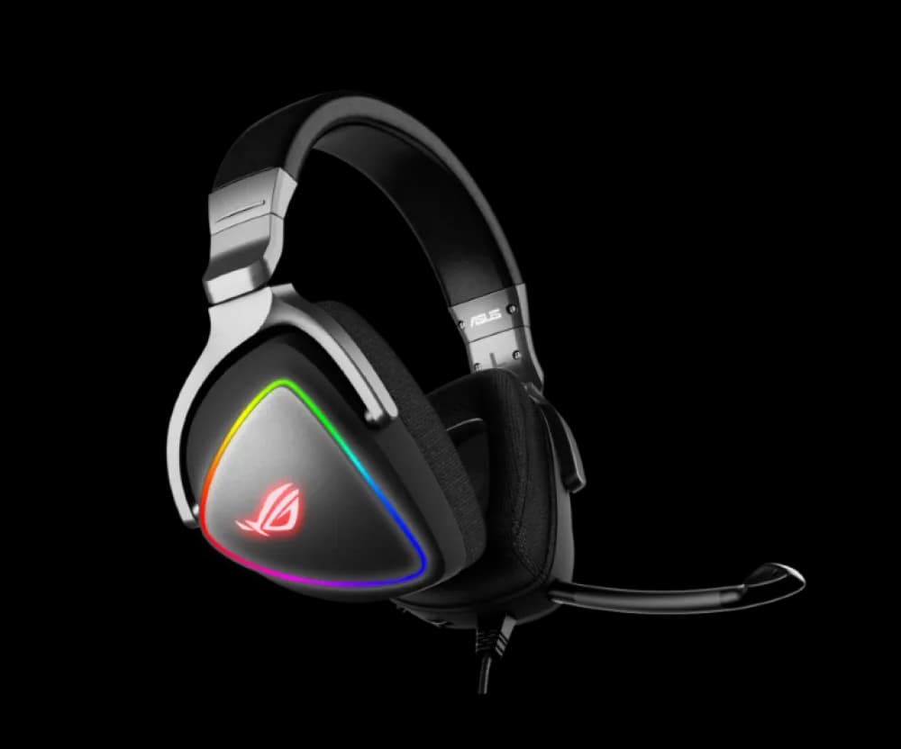 Игровые наушники ROG Delta RGB with Hi-Res ESS Quad-DAC (90YH00Z1-B2UA00)