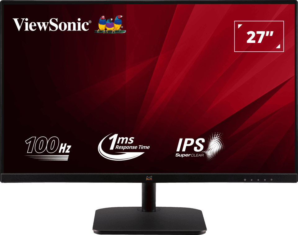 Монитор ViewSonic VA2732-H 27" FHD, безрамочный
