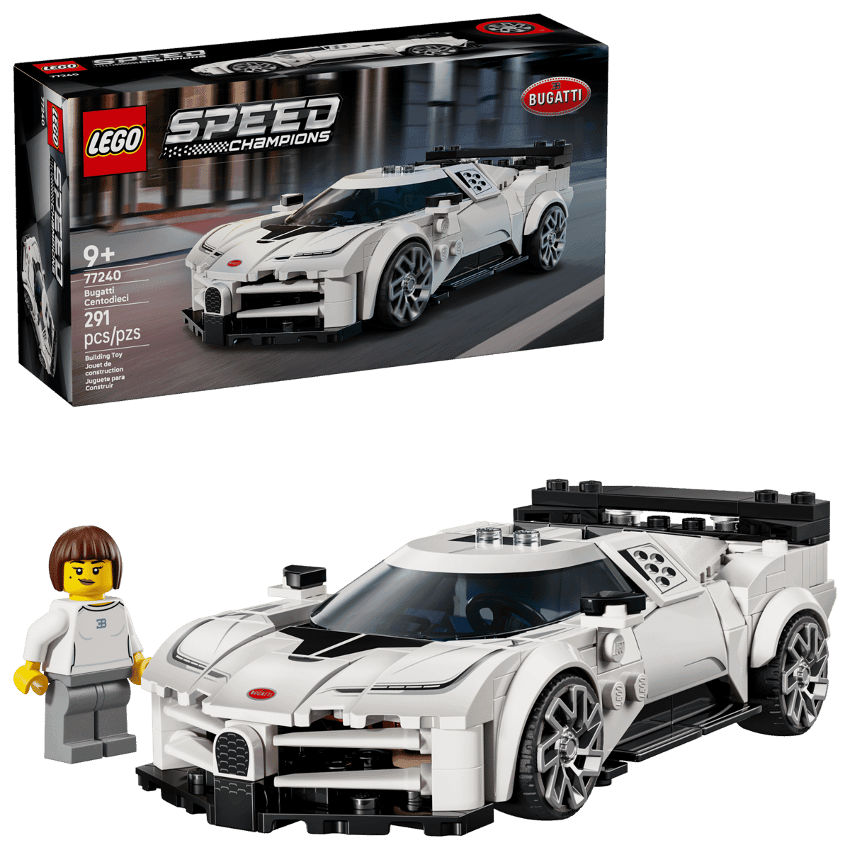 Конструктор LEGO Speed Champions Bugatti Centodieci Hyper Sports Car (77240)