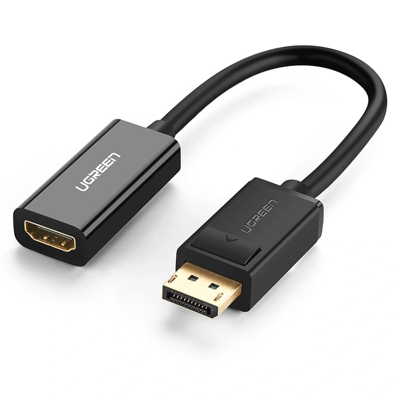 Видеоконвертер Ugreen DisplayPort – HDMI Female Converter 1080P (40362)