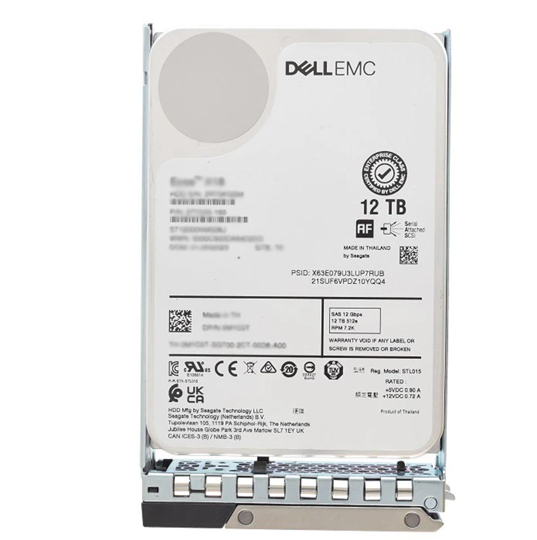 12TB 7.2K SAS ISE 12Gbps 512e 3.5in Hot-Plug Hard Drive, CUS Kit (400-BEKN) 12TB 7.2K SAS ISE 12Gbps 512e 3.5in Hot-Plug Hard Drive, CUS Kit (400-BEKN) - Image 1