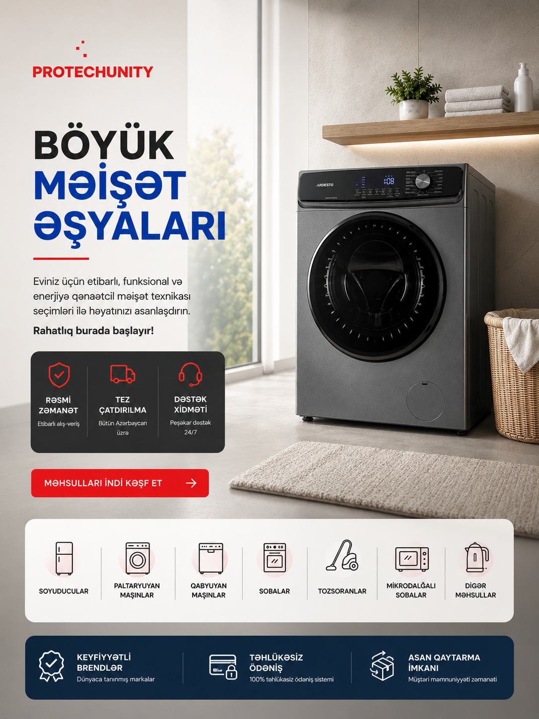 Böyük məişət əşyaları