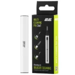2E Cleaning Kit for earbuds 3in1, white grey (2E-SK3IN1)
