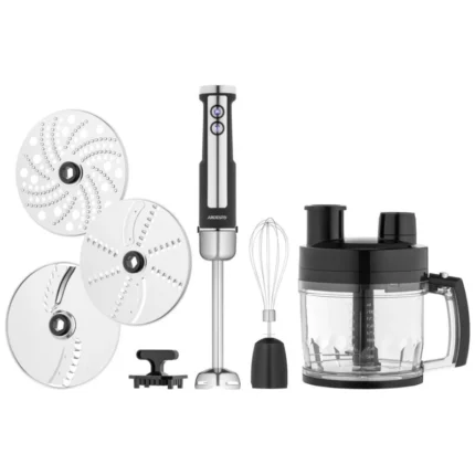 ARDESTO Blender submersible 1000W, 7in1, bowl-2000ml, black-silver9