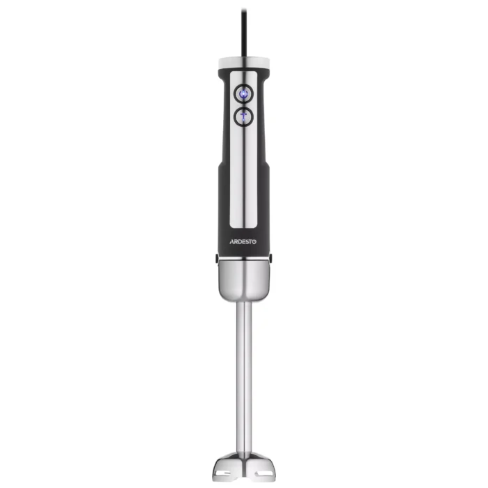 ARDESTO Blender submersible blender 1000W, 3in1, bowl-600ml, chopper-500ml, black-silver (HBG-1000BCHP)3