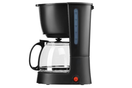 ARDESTO Coffee maker drip 1.2l, ground, black-silver (FCM-D2100)