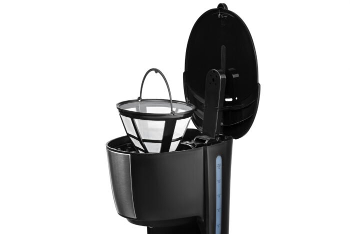 ARDESTO Coffee maker drip 1.2l, ground, black-silver (FCM-D2100)6