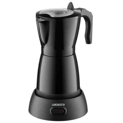 ARDESTO Coffee maker electric moka pot. 0.3l, ground, black (CMM-X300B)