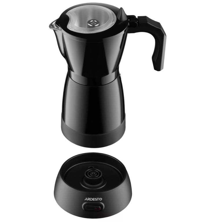 ARDESTO Coffee maker electric moka pot. 0.3l, ground, black (CMM-X300B)7