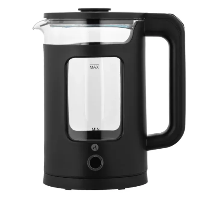 ARDESTO Electric kettle 1.5L, glass+plastic, black (EKL-T31GB)