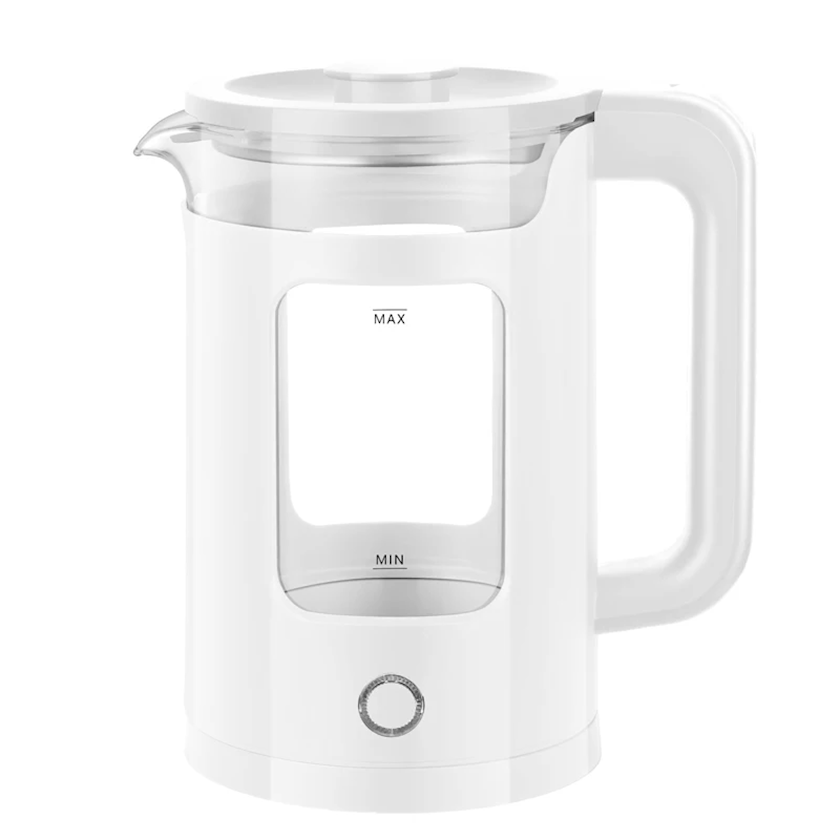 ARDESTO Electric kettle 1.5L, glass+plastic, white (EKL-T31GW) ARDESTO Electric kettle 1.5L, glass+plastic, white (EKL-T31GW)