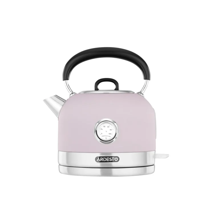 ARDESTO Electric kettle 1.7L, metal, matte, Otter, purple (EKL-F500L)