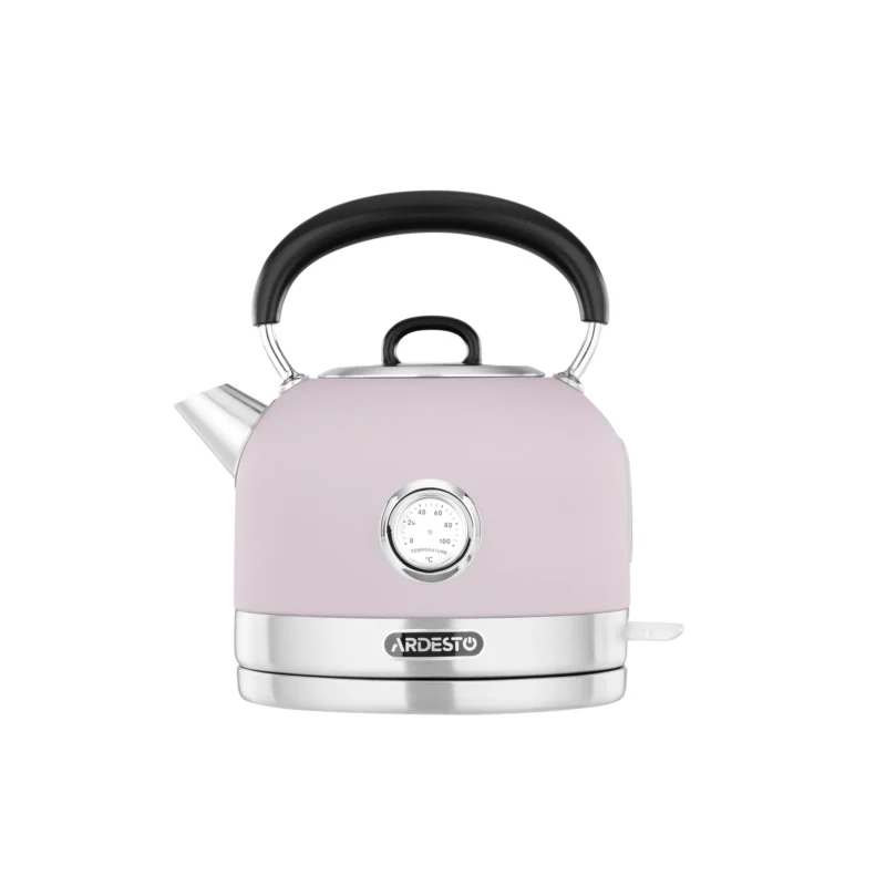 ARDESTO Electric kettle 1.7L, metal, matte, Otter, purple (EKL-F500L)