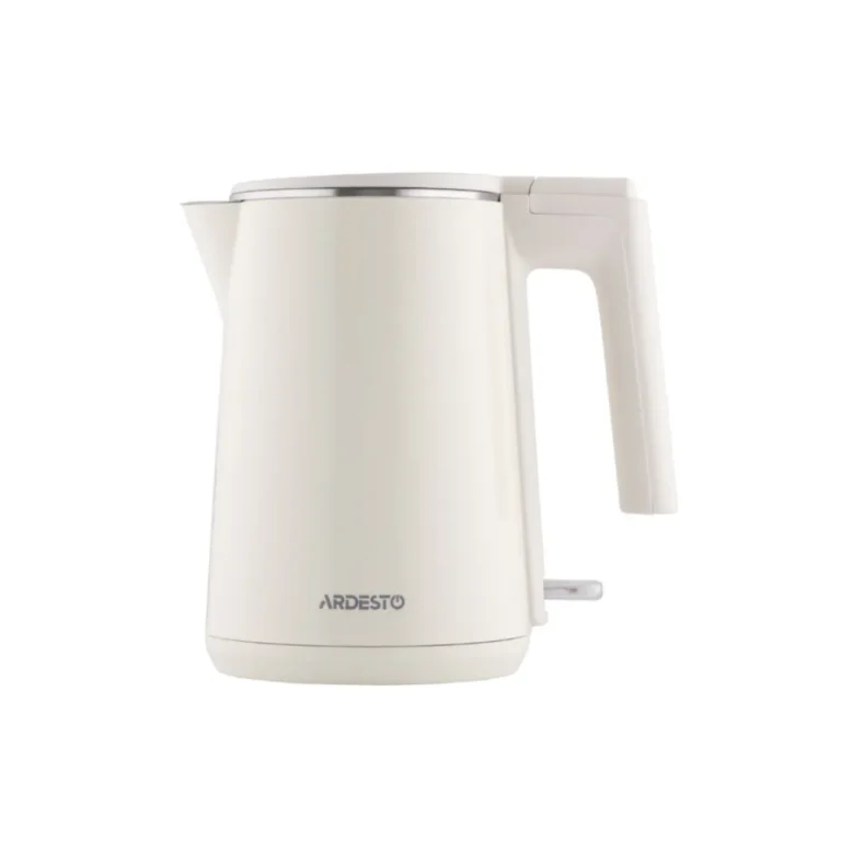 ARDESTO Electric kettle 1L, double-walled, Strix, beige (EKL-F1BG)