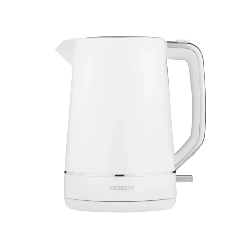 ARDESTO Electric kettle Timeless Elegance, 1.7L, plastic, matte, Otter, white (EKL-450W)