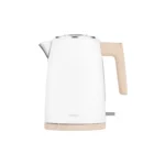 ARDESTO Electric kettle Wood Modern, 1.7L, metal, matte, Strix, white (EKL-F420WWD)