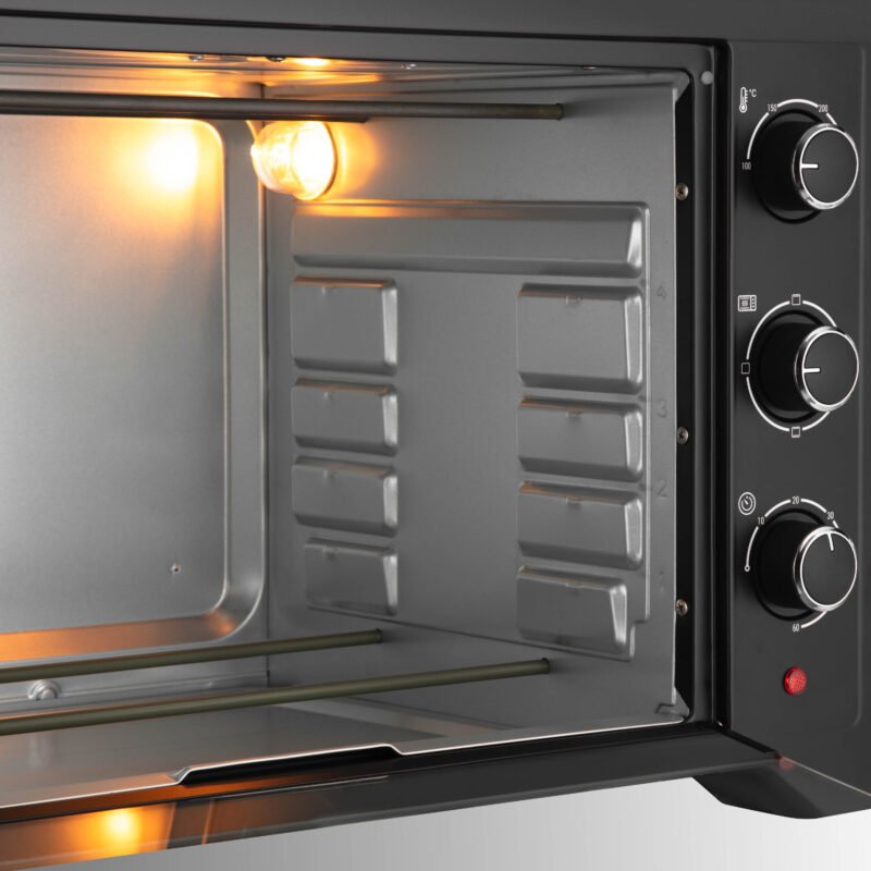 ARDESTO Electric oven, 45L, 2015W, mech., black (MO-T45B)8