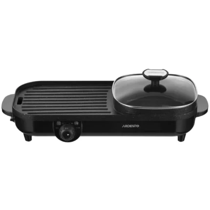 ARDESTO Grill BBQ 2in1, 1500W, temp. regimes-3, metal plastic, black (GHP-5BL)