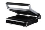 ARDESTO Grill clamping , 2000W, temp. regimes-6, removable plates, 180° opening, metal, silver (GK-STC20)