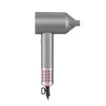 ARDESTO Hair Dryer Pink Tuch,1600W, 2 speeds, 3 temperature settings, ionization, diffuser, magnetic attachments, gray+pink (HD-R300PT)