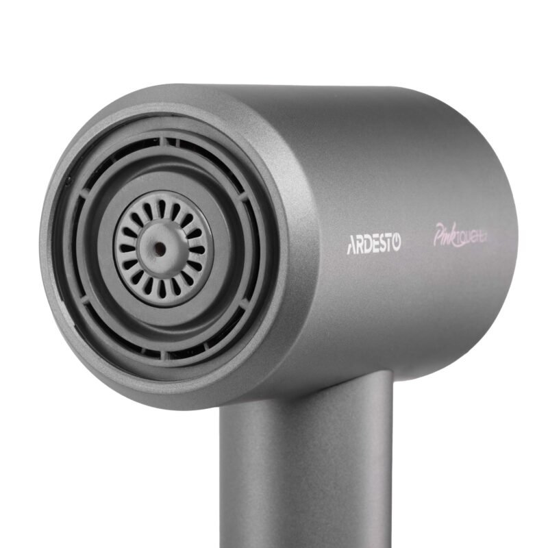 ARDESTO Hair Dryer Pink Tuch,1600W, 2 speeds, 3 temperature settings, ionization, diffuser, magnetic attachments, gray+pink (HD-R300PT)5