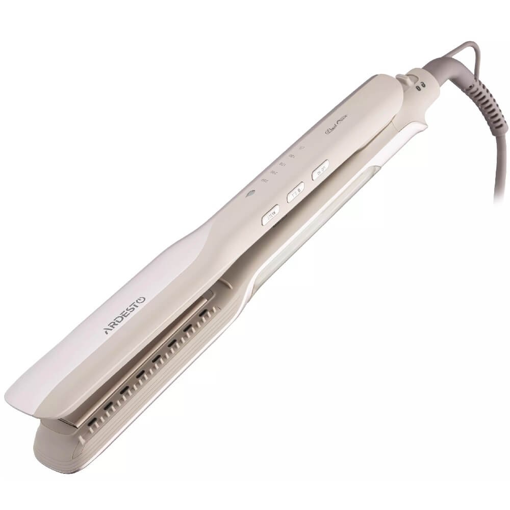 ARDESTO Hair straightener Pearl Cream, 50W, 140-230C, ceramics, beige (HS-Y701PERL) ARDESTO Hair straightener Pearl Cream, 50W, 140-230C, ceramics, beige (HS-Y701PERL)