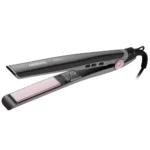ARDESTO Hair straightener Pink Touch, 32W, 110-200C, ceramics, gray+pink (HS-R350PT)