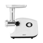 ARDESTO Meat grinder , 1600W, 1.6kg min, 3 cutting plates, sausages nozzle, plastik, white 4