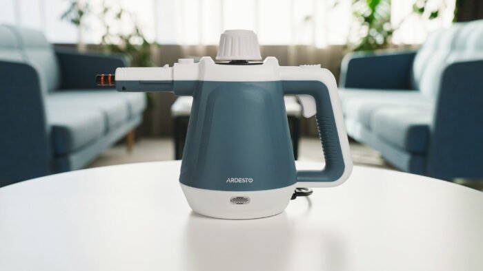 ARDESTO Steam cleaner , 1200W, 400ml, 3.5Bar, white+blue (STC-C1200W3-5) 2