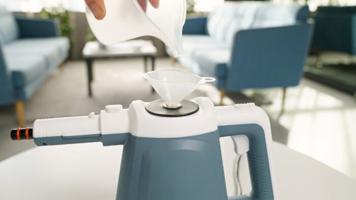 ARDESTO Steam cleaner , 1200W, 400ml, 3.5Bar, white+blue (STC-C1200W3-5) 4