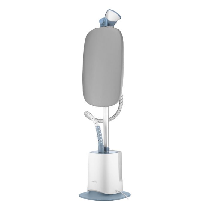 ARDESTO Steamer vertical IR-S18B, 1800W, 1800ml, board, inox soleplate, white+gray (IR-S18B) 2