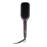 ARDESTO Straightening brush Violet Pro HSB-Y220PRO, 50V, 130-210C, display, ceramics, black (HSB-Y220PRO) 2