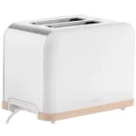 ARDESTO Toaster Wood Modern, 800W, metal, 2 slots, white 2