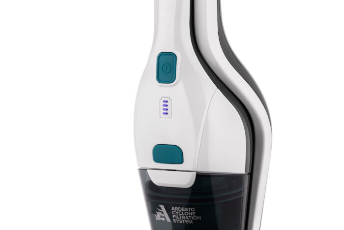ARDESTO Vacuum cleaner cordless , 85W, dust cont -0.55L, battery operation up to 35min, HEPA, white (CVC-X0621WB)3