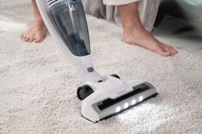 ARDESTO Vacuum cleaner cordless, 85W, dust cont -0.5L, battery operation up to 35min, HEPA, white (CVC-X0521WG)5