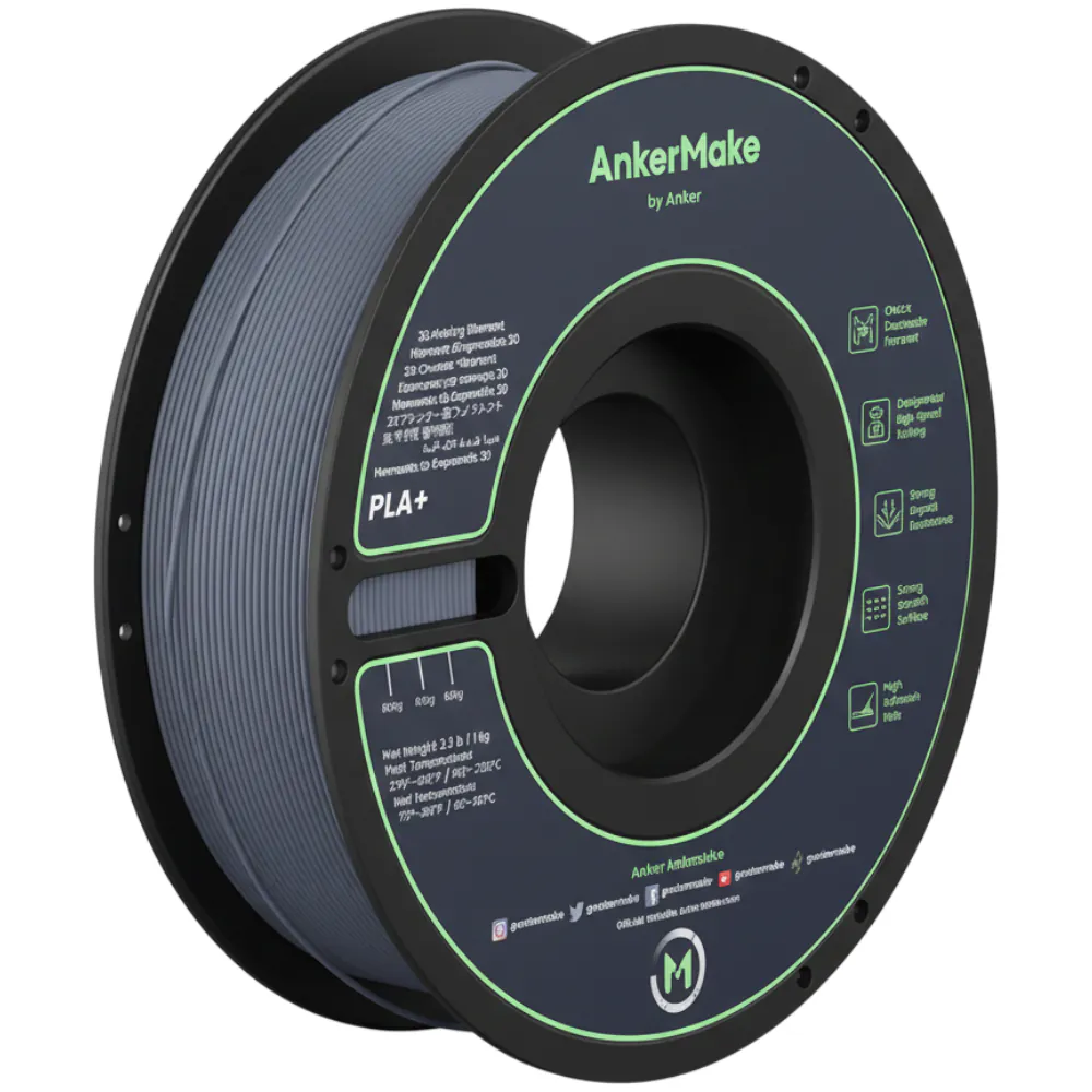 Anker AnkerMake PLA+ B2C - US Gray Iteration 1 (V61101A1) Anker AnkerMake PLA+ B2C - US Gray Iteration 1 (V61101A1)