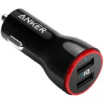 Anker PowerDrive 2 24W 2-Port Car Charger (Black) (A2310)