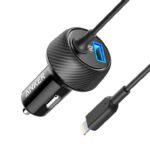 Anker PowerDrive 2 Elite with Lightning Connector UN Black with Offline Packaging V3 (A2214H11)