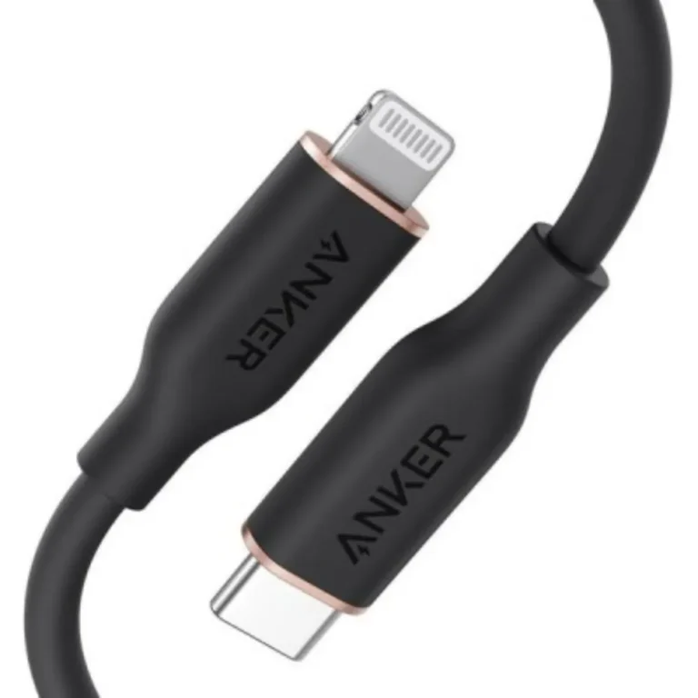 Anker PowerLine III Flow USB-C with Lightning Connector 6ft B2B - UN (excluded CN, Europe) BLACK (A8663H11)