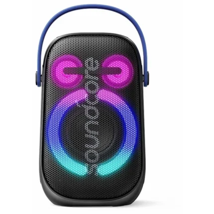 Anker SoundCore Rave Neo 2 Portable Bluetooth Speaker, Waterproof, 80 Watt, Black - A33A1Z11