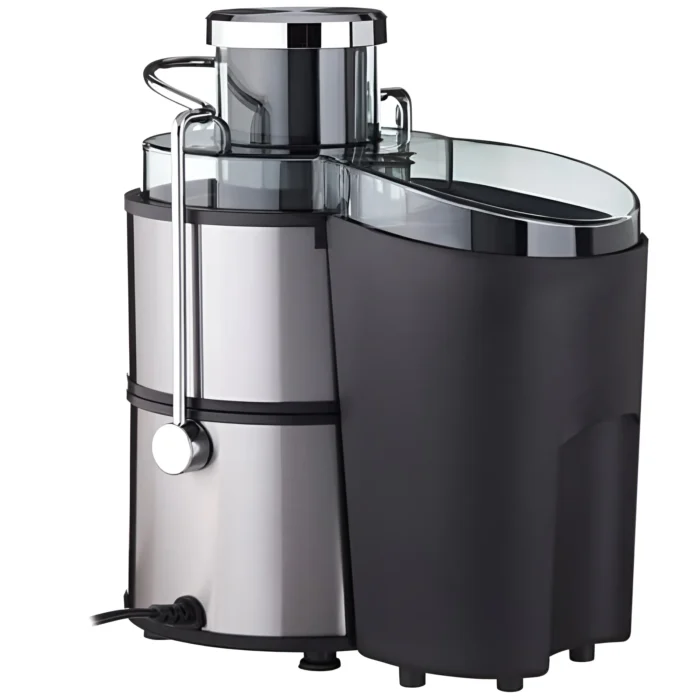Ardesto centrifugal juicer, 1000W, bowl-0.5L, cake-1.5L, plastic iron, silver-black (JEG-1000)3