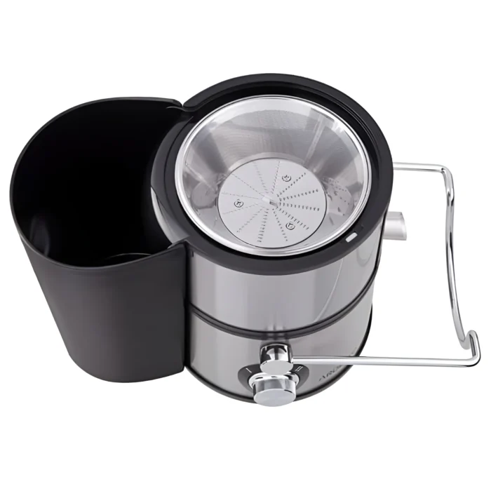 Ardesto centrifugal juicer, 1000W, bowl-0.5L, cake-1.5L, plastic iron, silver-black (JEG-1000)5